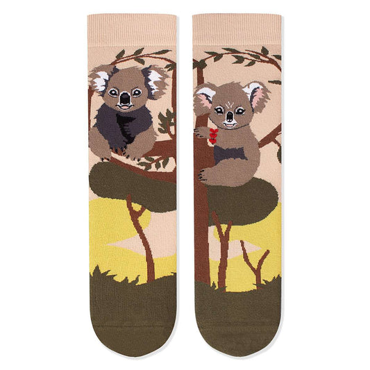 Koala Socken, Motivsocken, Themensocken, Geschenkidee für Paare