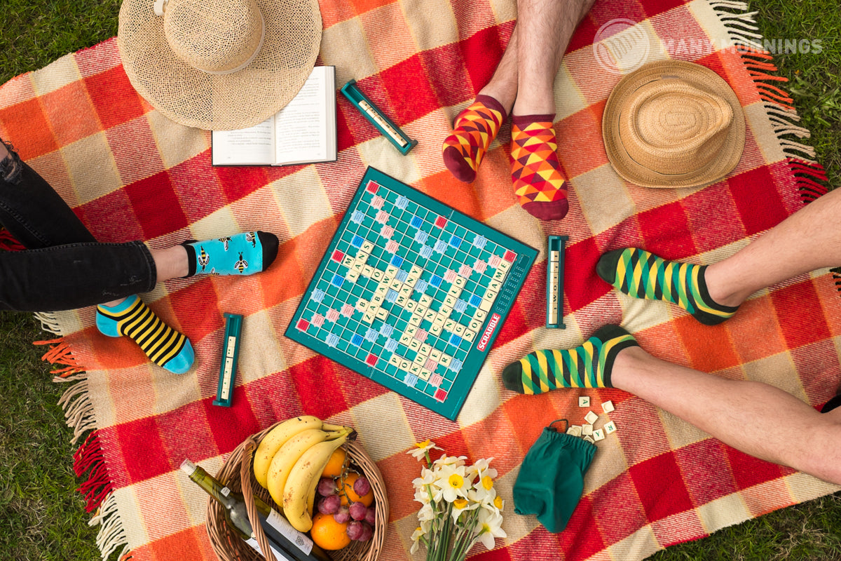 Sneakersocken, Bienen Sneakersocken, bute Sneakersocken, Sneakersocken mit Motiven.