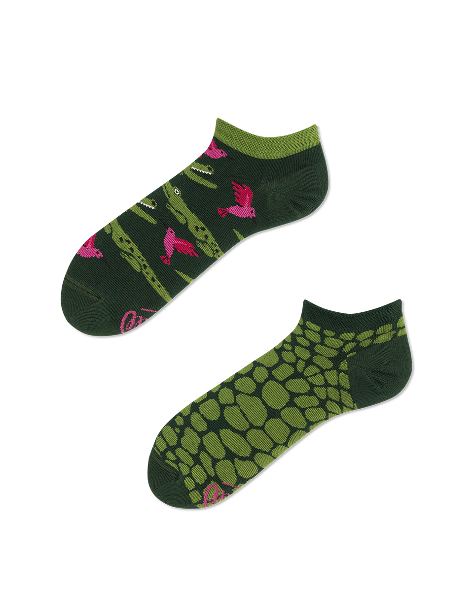 Sneakersocken, Krokodil Sneakersocken, bute Sneakersocken, Sneakersocken mit Motiven.