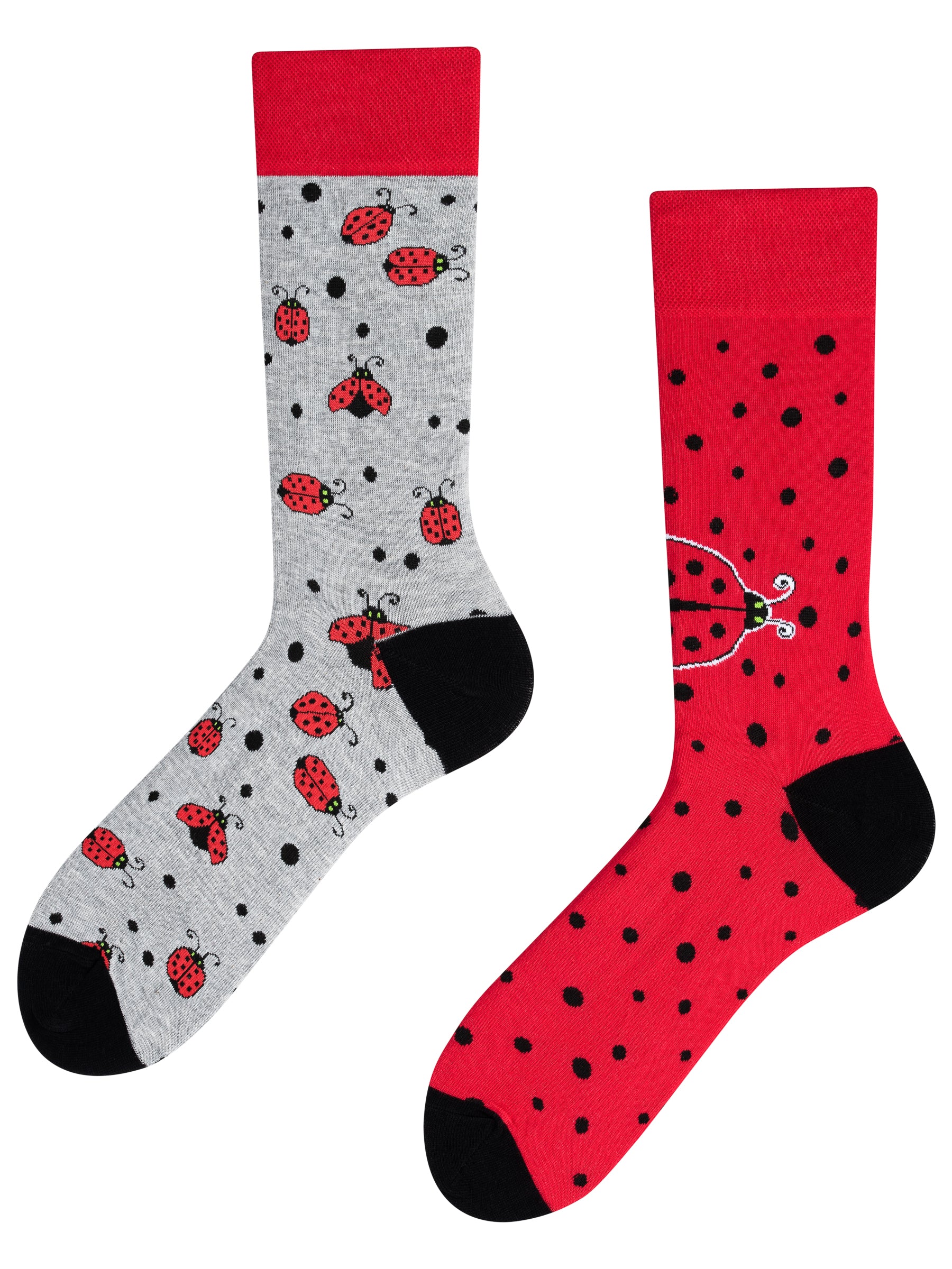 Marienkaefer Socken, Motivsocken oder weitere Themensocken auf Sockeläuft.de