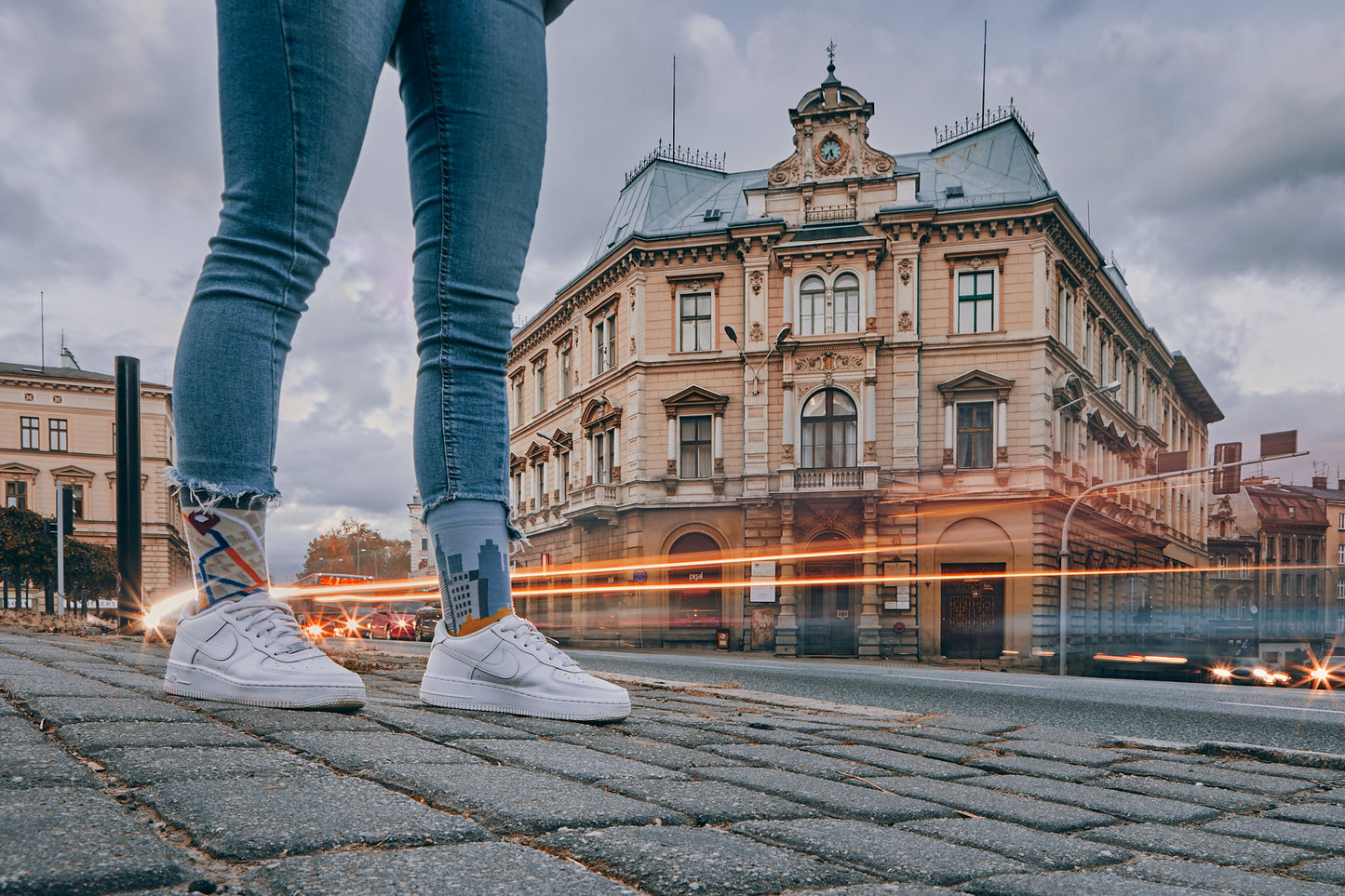 Stadt Socken, Navi Socken, Motivsocken, bunte Socken, Geschenkidee für Weltenbummler.