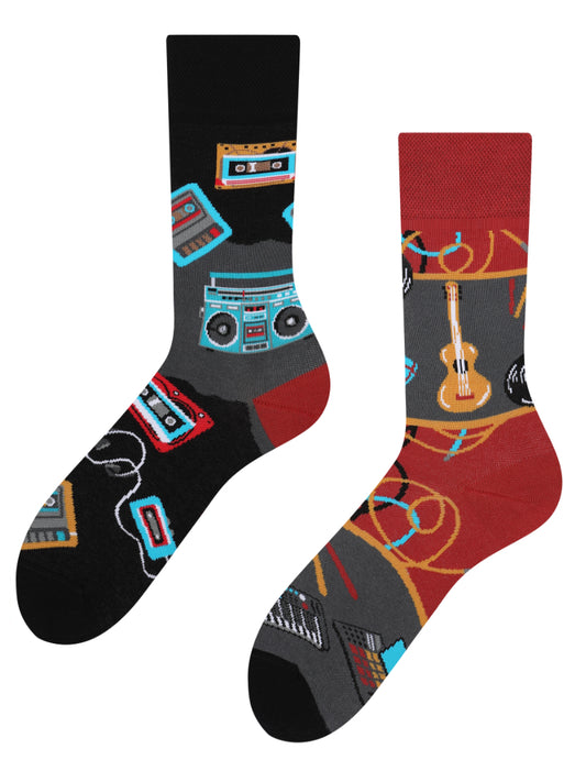 Musik Socken, Motivsocken oder weitere Themensocken auf Sockeläuft.de