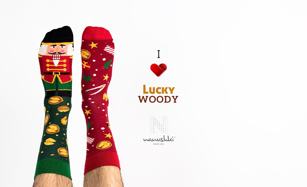 Weihnachtssocken, Nussknacker Socken, Motivsocken, Geschenk zu Weihnachten.