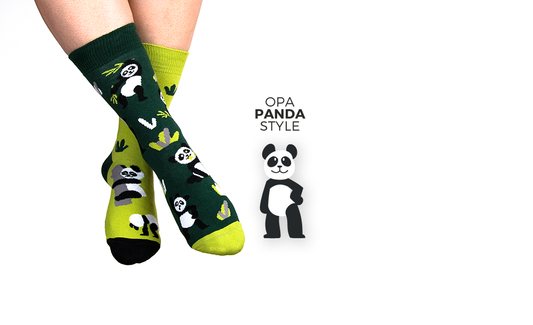 Panda Socken, Socken mit Tiermotiven, Themensocken, Motivsocken, Geschenk für Tierpflegerin oder Tierärztin.