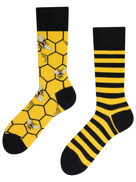 Bienen Socken, Wespen Socken, Motivsocken, Themensocken, Geschenkidee für Imker.