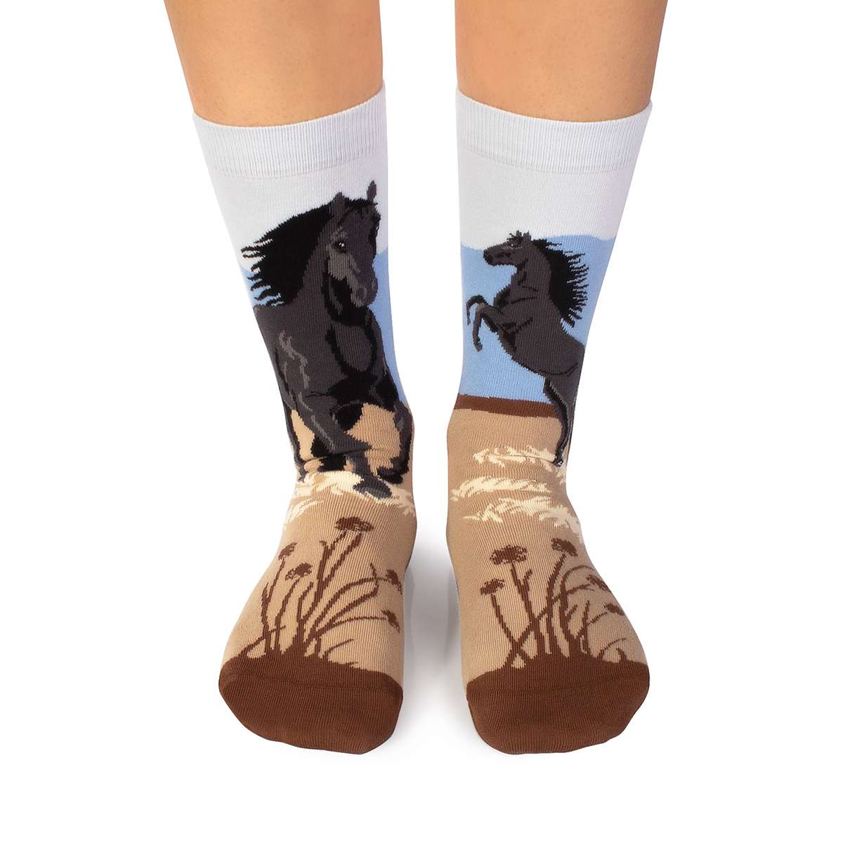 Motivsocken, Pferde Socken, Themensocken, Geschenkidee für Pferdebesitzer