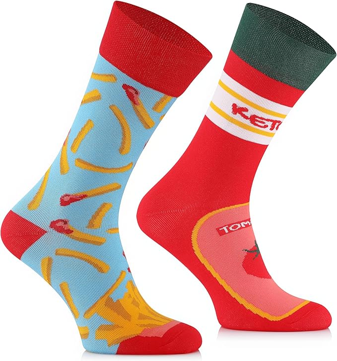 Pommes Socken, Motivsocken oder weitere Themensocken auf Sockeläuft.de