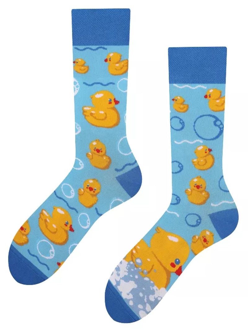 Quietscheenten Socken, Motivsocken oder weitere Themensocken auf Sockeläuft.de