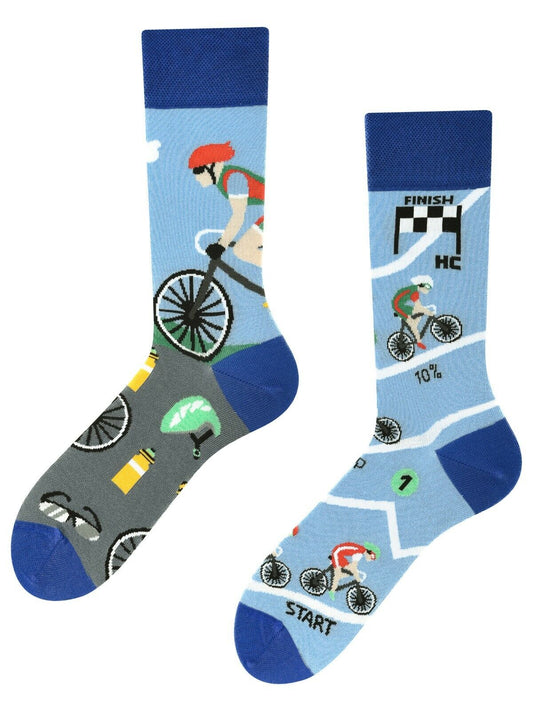 Radfahrer Socken, Motivsocken oder weitere Themensocken auf Sockeläuft.de