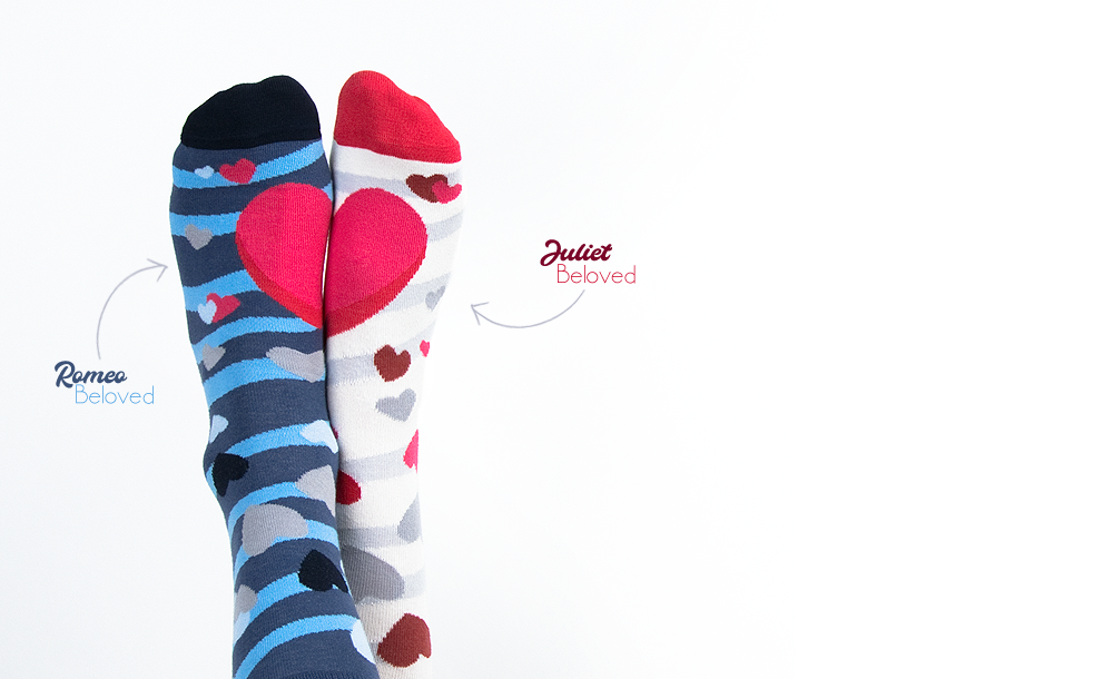 Love Socken, Herz Socken, Geschenkidee zum Valentinstag, Themensocken, Motivsocken, Geschenkidee für die Freundin.