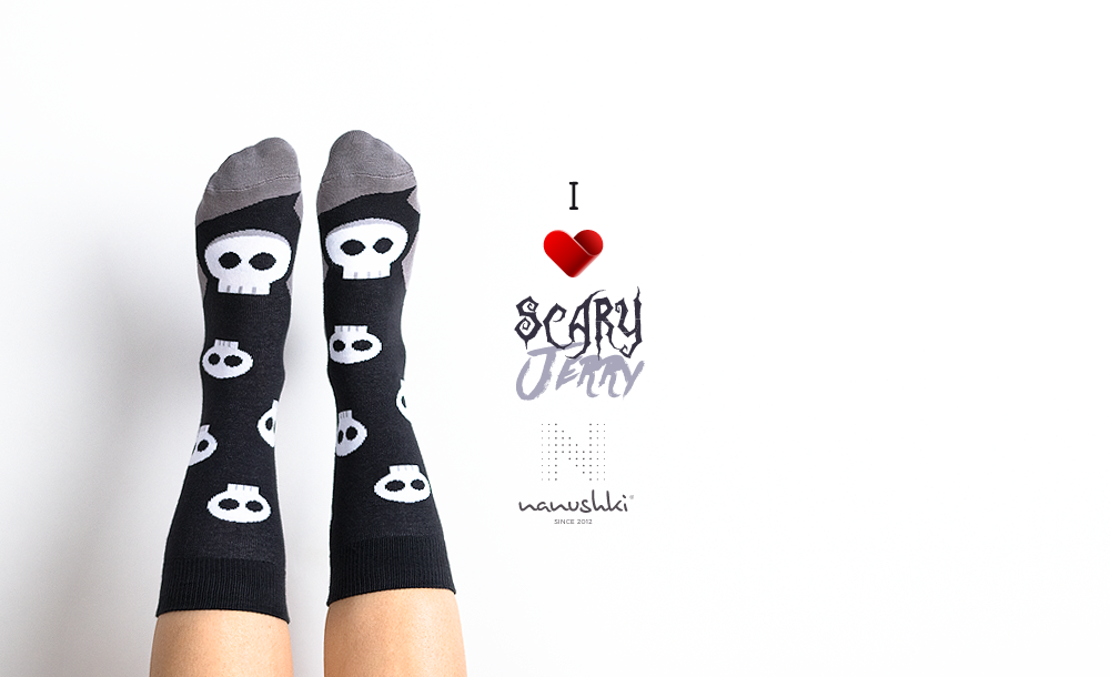 Totenkopf  Socken, Halloween Socken, Motivsocken, Themensocken.