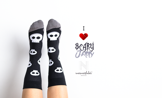 Totenkopf  Socken, Halloween Socken, Motivsocken, Themensocken.