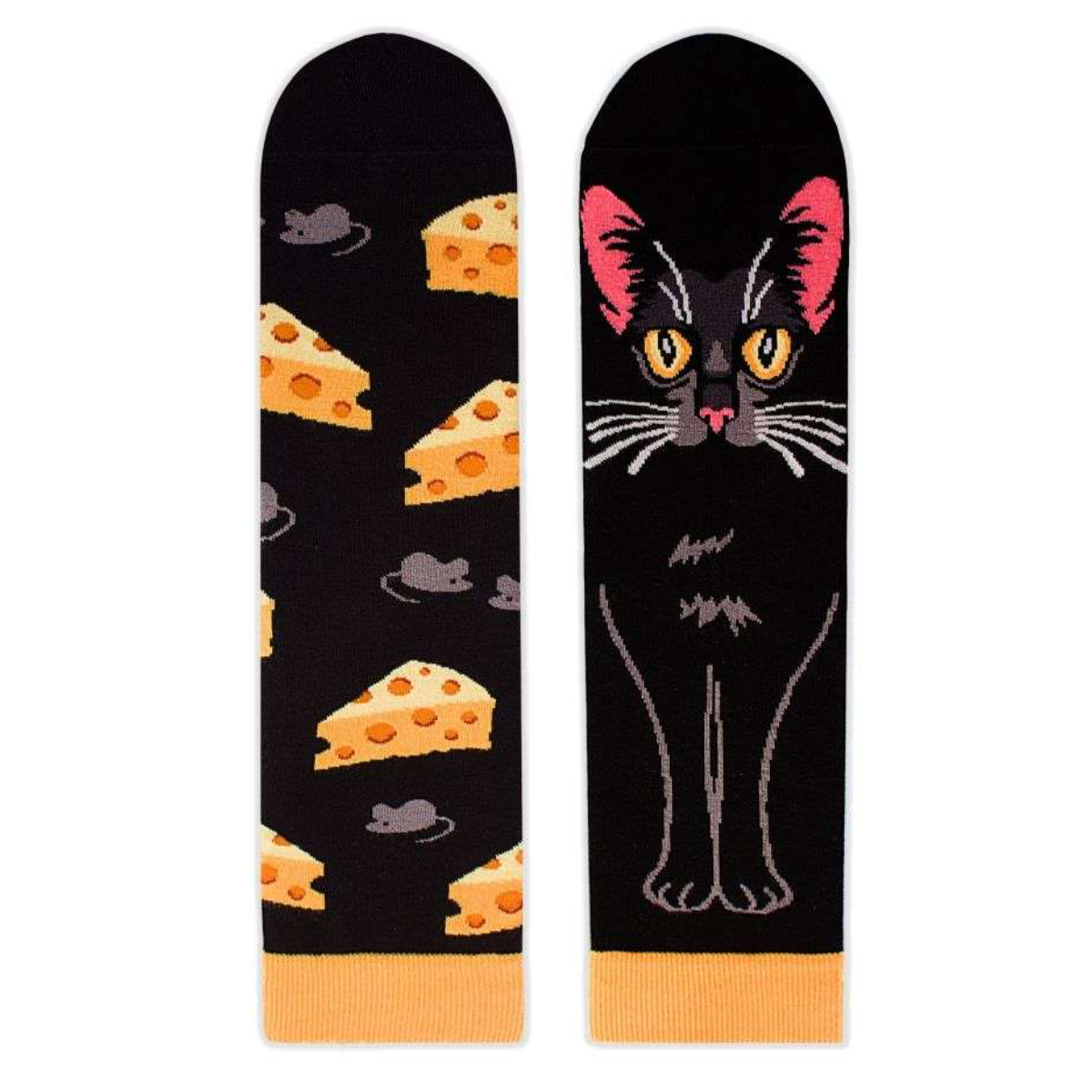 Motivsocken, Katzen Socken, Themensocken, Geschenkidee für Katzenbesitzer