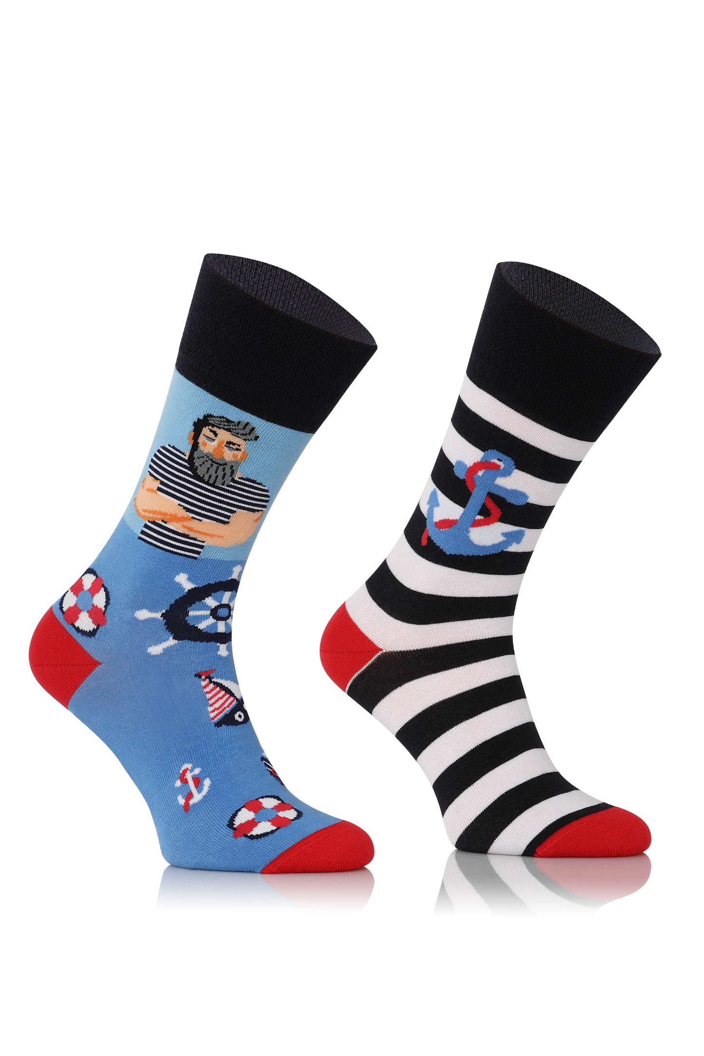 Seemann Socken, Anker Socken Motivsocken oder weitere Themensocken auf Sockeläuft.de
