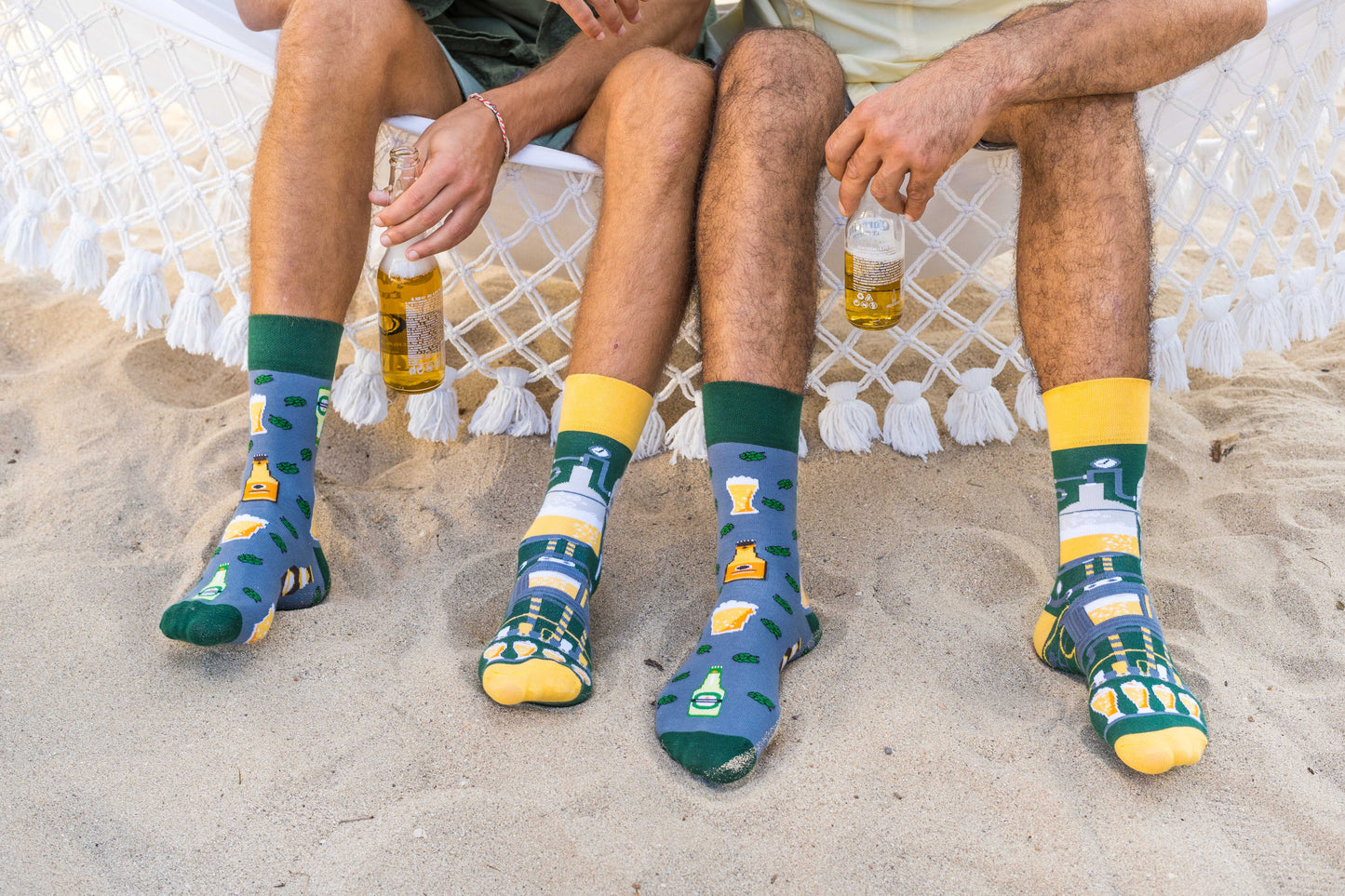 Bier Socken, Motivsocken, bunte Socken, Geschenkidee für Biertrinker.