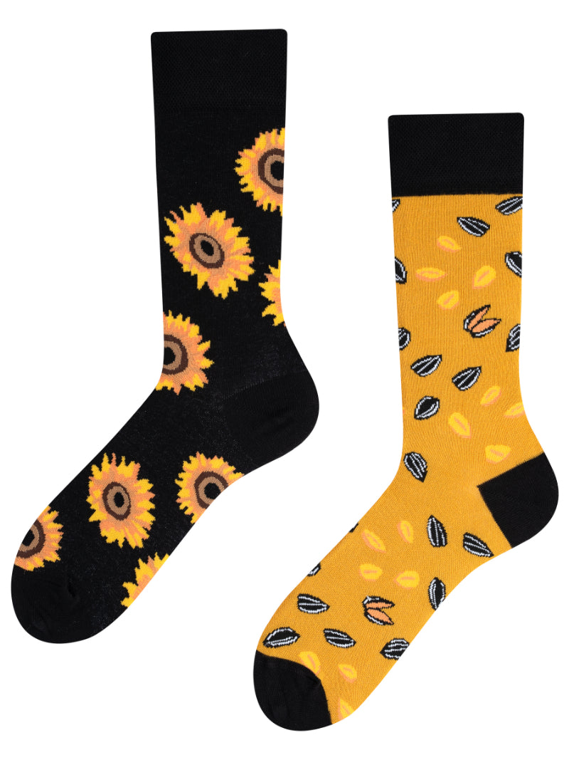 Sonnenblumen Socken, Motivsocken oder weitere Themensocken auf Sockeläuft.de