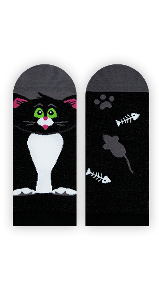 Sneakersocken, Katzen Sneakersocken, Motivsocken, Themensocken.