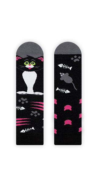 Kindersocken, Katzen Socken für Kinder, Motivsocken für Kinder.