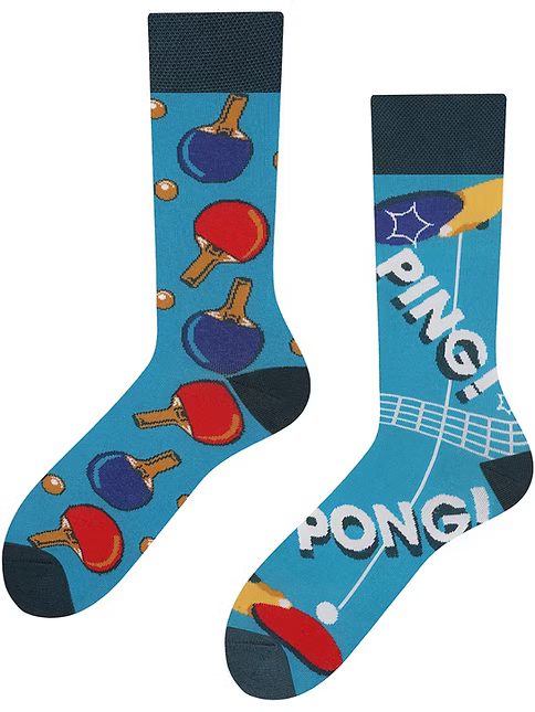 Tischtennis Socken, Motivsocken oder weitere Themensocken auf Sockeläuft.de