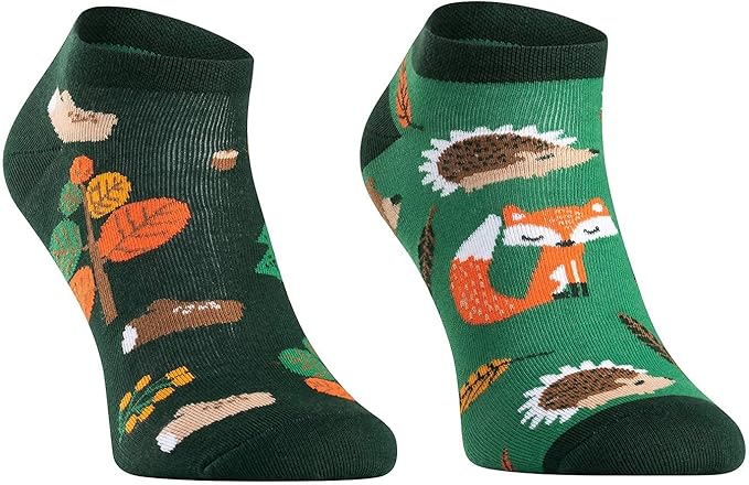 Waldtiere Socken, Sneakersocken, Motivsocken oder weitere Themensocken auf Sockeläuft.de