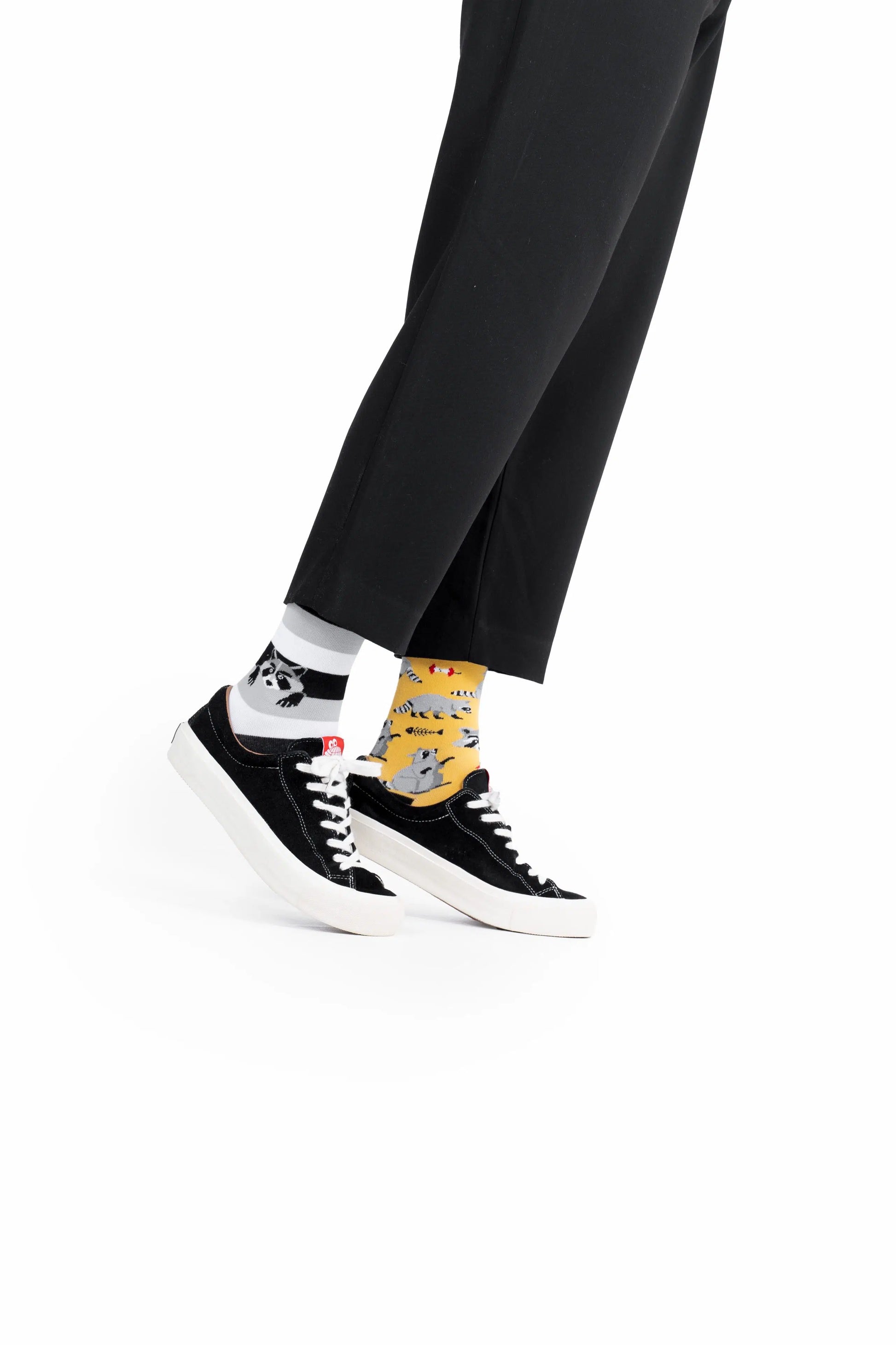 Waschbär Socken, Motivsocken oder weitere Socken mit Tiermotiven auf Sockeläuft.de