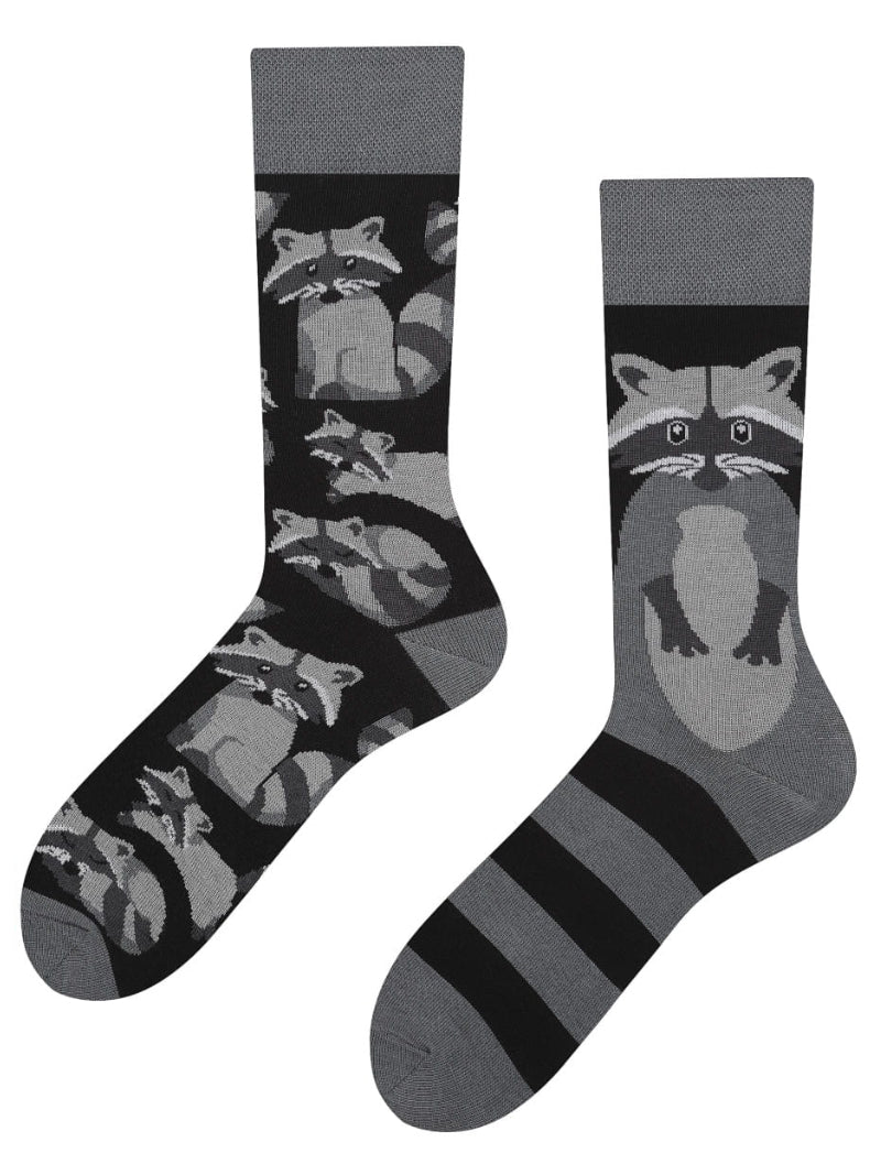 Waschbär Socken, Motivsocken oder weitere Themensocken auf Sockeläuft.de