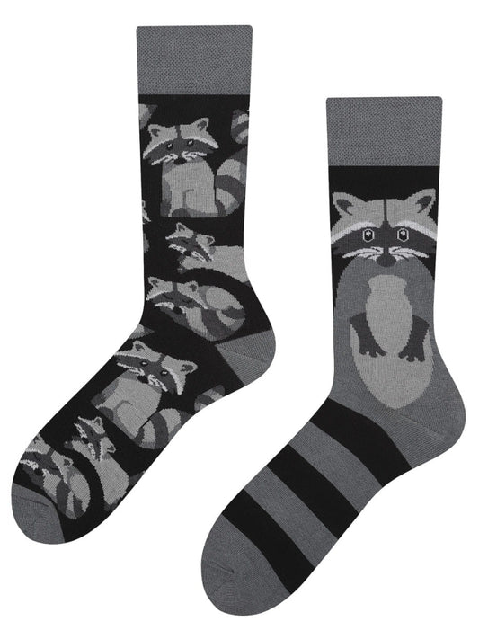 Waschbär Socken, Motivsocken oder weitere Themensocken auf Sockeläuft.de