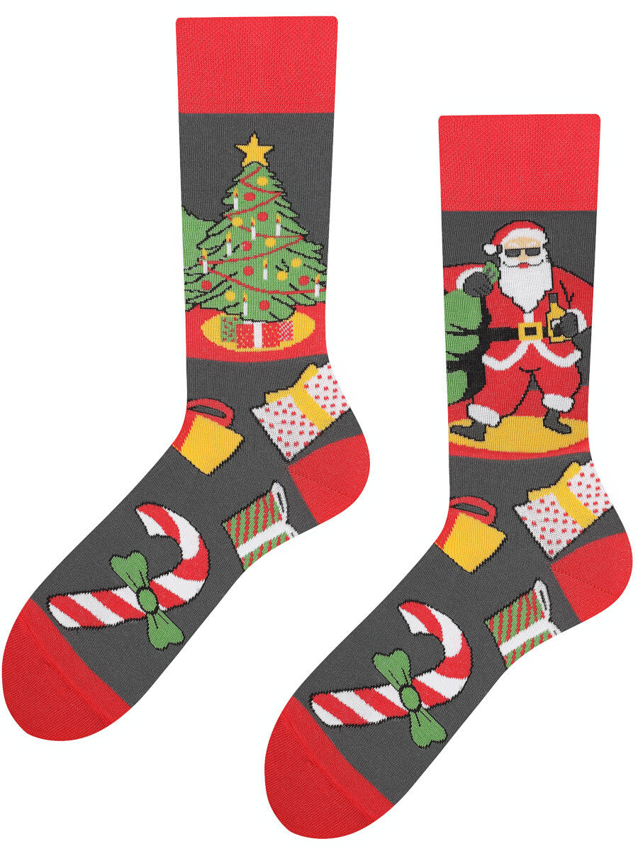 Weihnachtssocken, Weihnachtsmann Socken, Motivsocken oder weitere Themensocken auf Sockeläuft.de