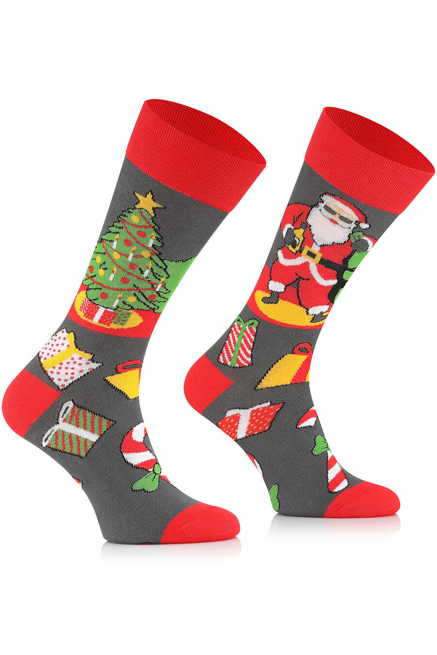 Weihnachtssocken, Weihnachtsmann Socken, Motivsocken oder weitere Themensocken auf Sockeläuft.de