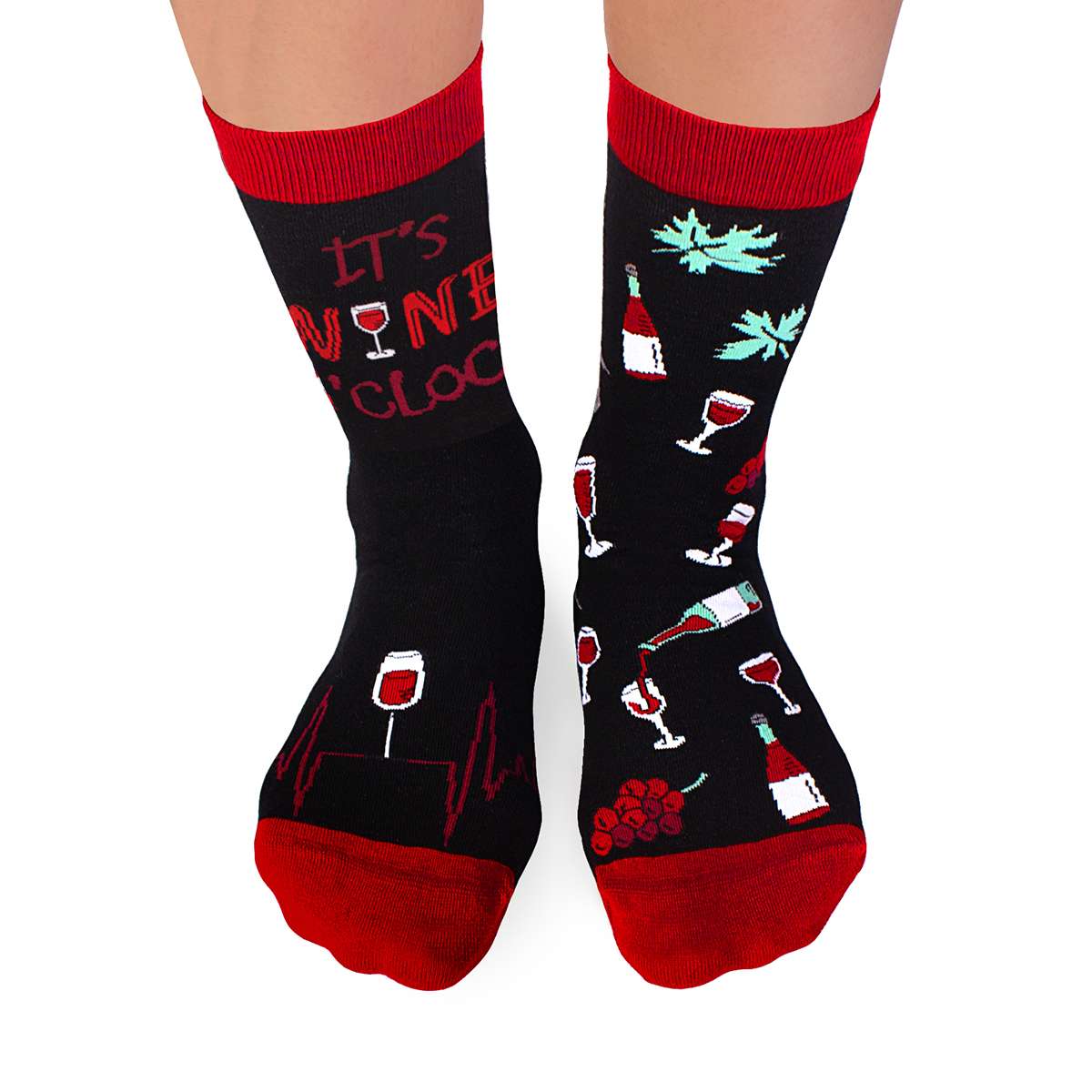 Motivsocken, Wein Socken, Themensocken, Geschenk für Weinliebhaber