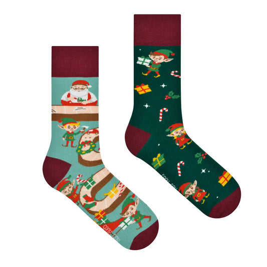 Wichtel Socken, Weihnachtssocken, Motivsocken oder weitere Themensocken auf Sockeläuft.de