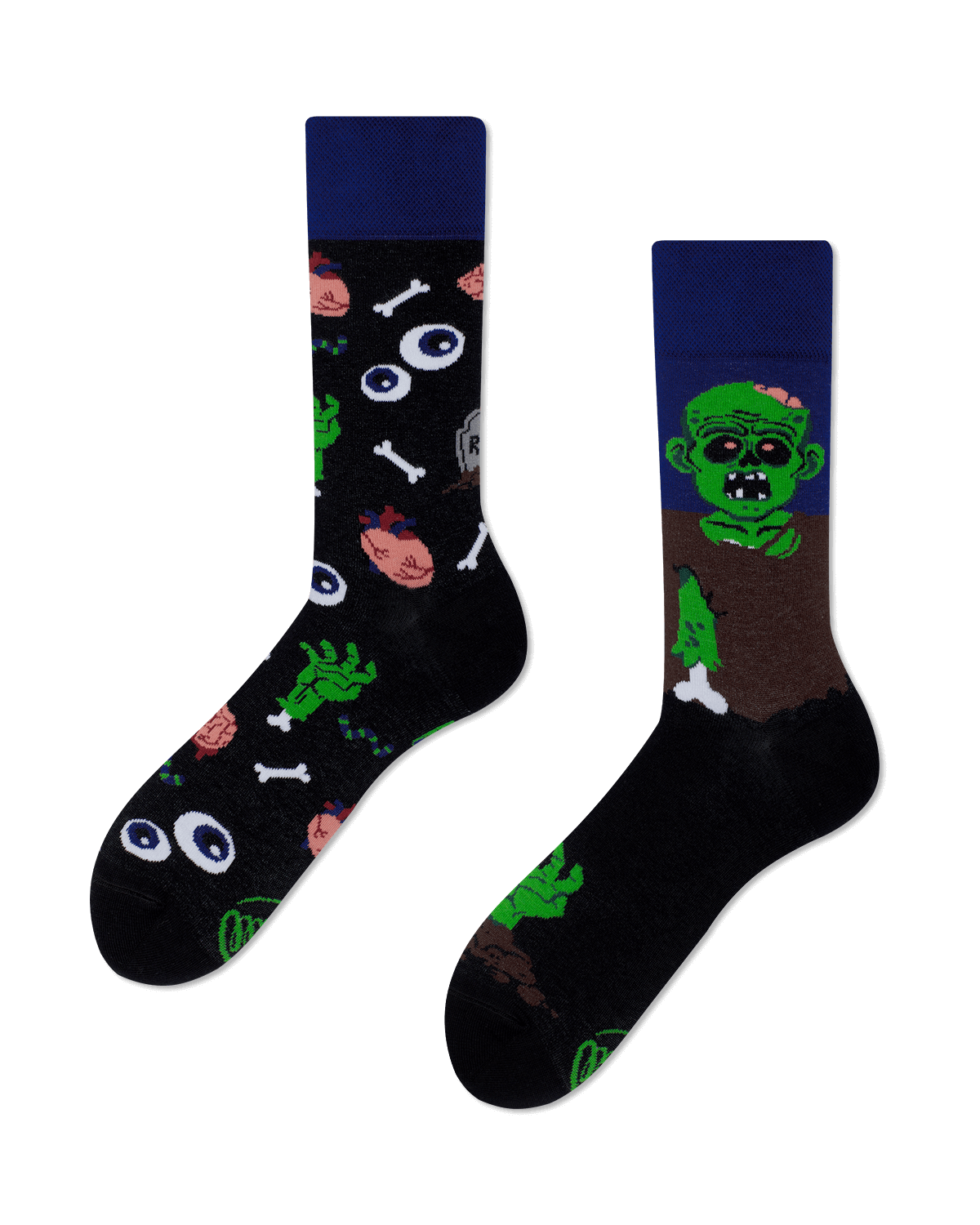 Zombie Socken, Halloween Socken und weitere Motivsocken auf Sockeläuft.de