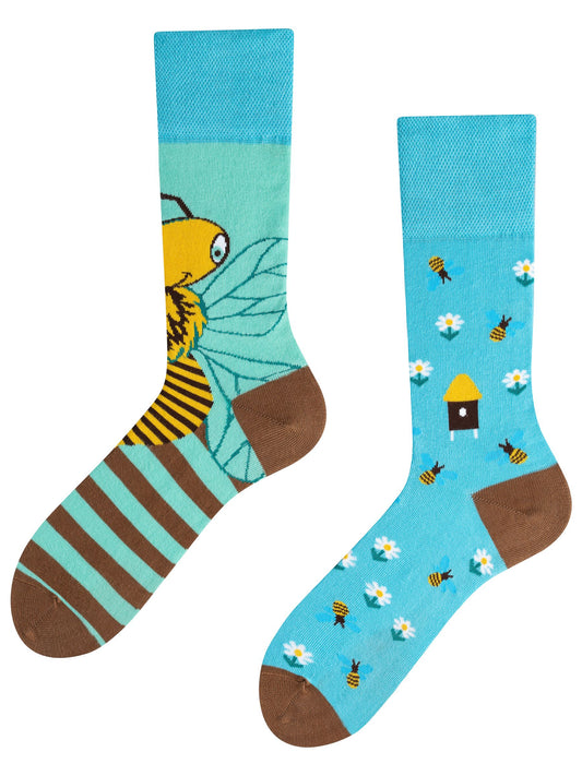 Bienen Socken, Imker Socken, Motivsocken, Themensocken, Geschenkidee für Imker.