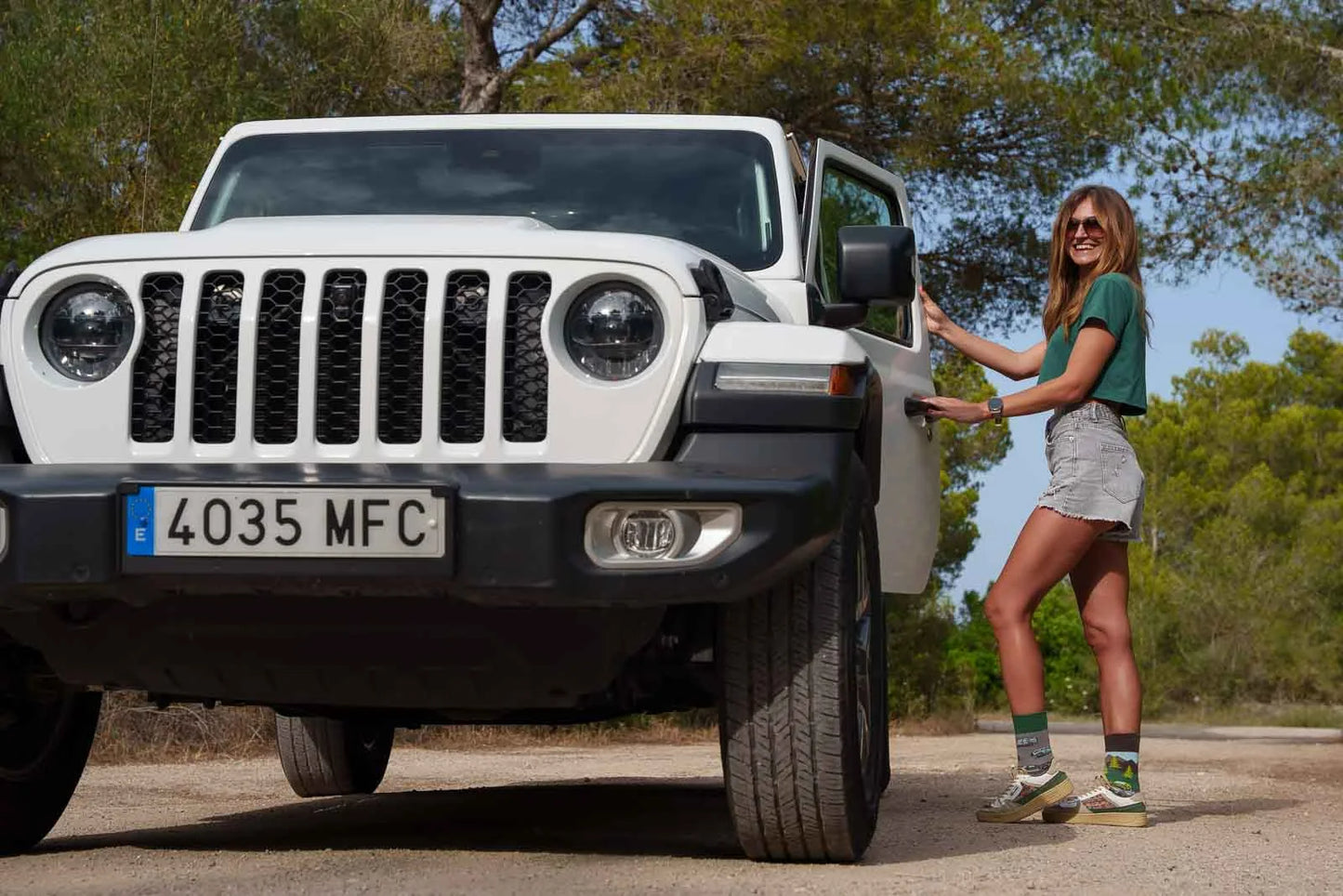 Jeep Socken, SUV Motivsocken, bunte Socken, Geschenkidee, Geländefahrer
